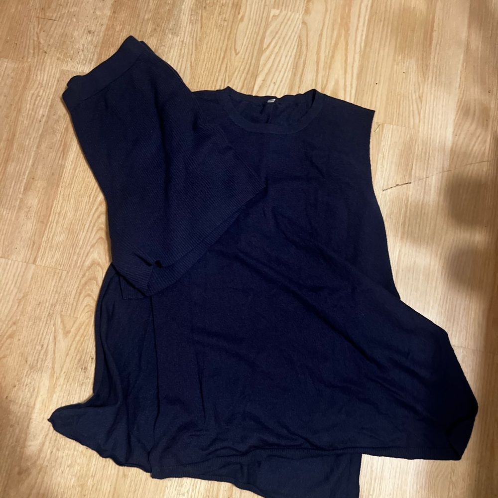 Royal blue short and tank sweat set